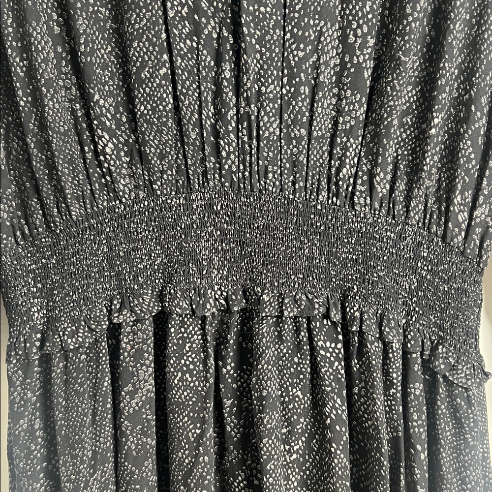 NEW Rails Size Large Inez Slate Python Smocked Wa… - image 5